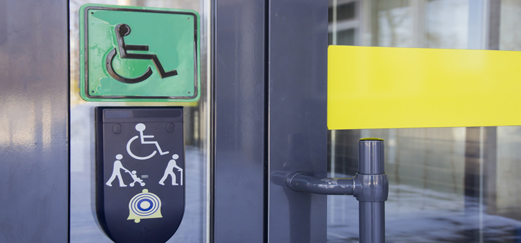 automatic handicap door opener in Greenfield