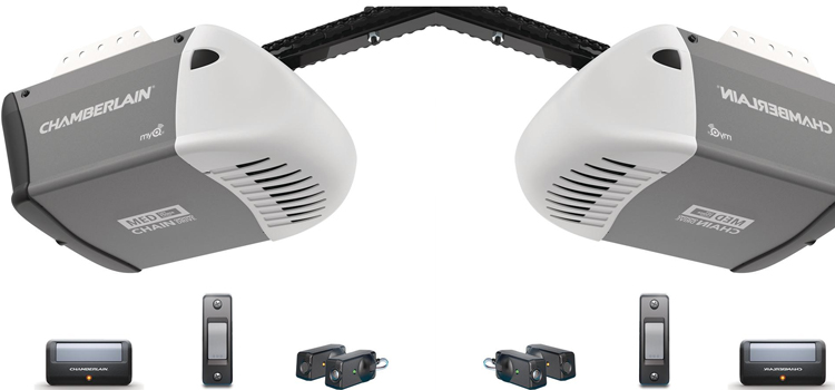chamberlain garage door openers in Greenfield